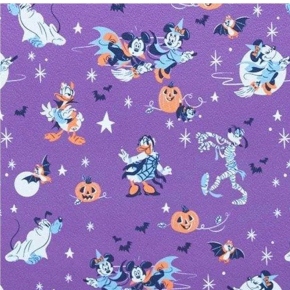 Loungefly Disney Mickey Mouse, and friends vintage Halloween Crossbody bag - Picture 4 of 6